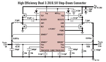LTC3857 典型应用