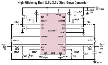 LTC3858-1 典型应用