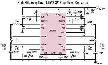 LTC3858 典型应用