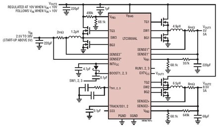 LTC3859AL 典型应用