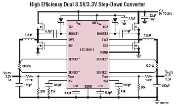 LTC3868-1 典型应用