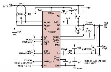 LTC3883 典型应用