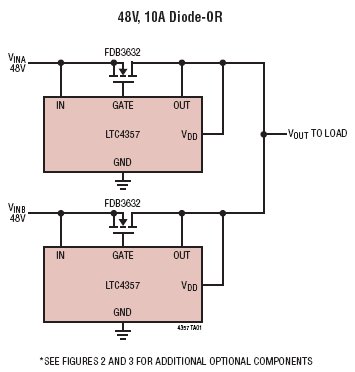 LTC4357 典型应用