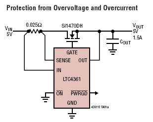 LTC4361 典型应用