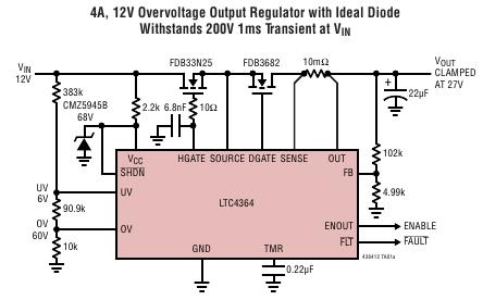 LTC4364 典型应用