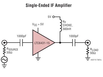LTC6431-15 典型应用