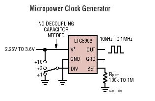 LTC6906 典型应用