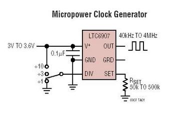 LTC6907 典型应用