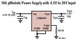 LTM4600 典型应用