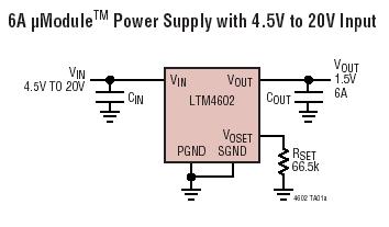 LTM4602 典型应用