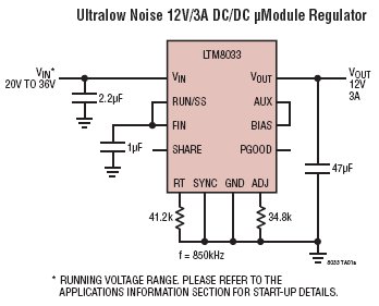 LTM8033 典型应用