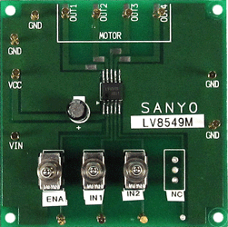 LV8549MGEVB 实物图